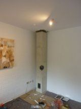 Montage Leichtbauschornstein